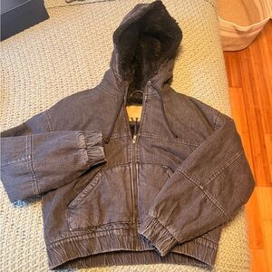 American Eagle Fuzzy Jacket
